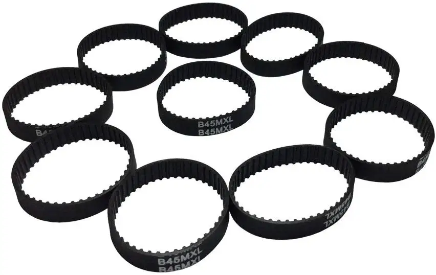 

HTD MXL Round Rubber Timing Belts Closed-Loop 162.560-223.520mm Length 6mm Width 80-110Teeth MXL Drive Belts for 3D Printer