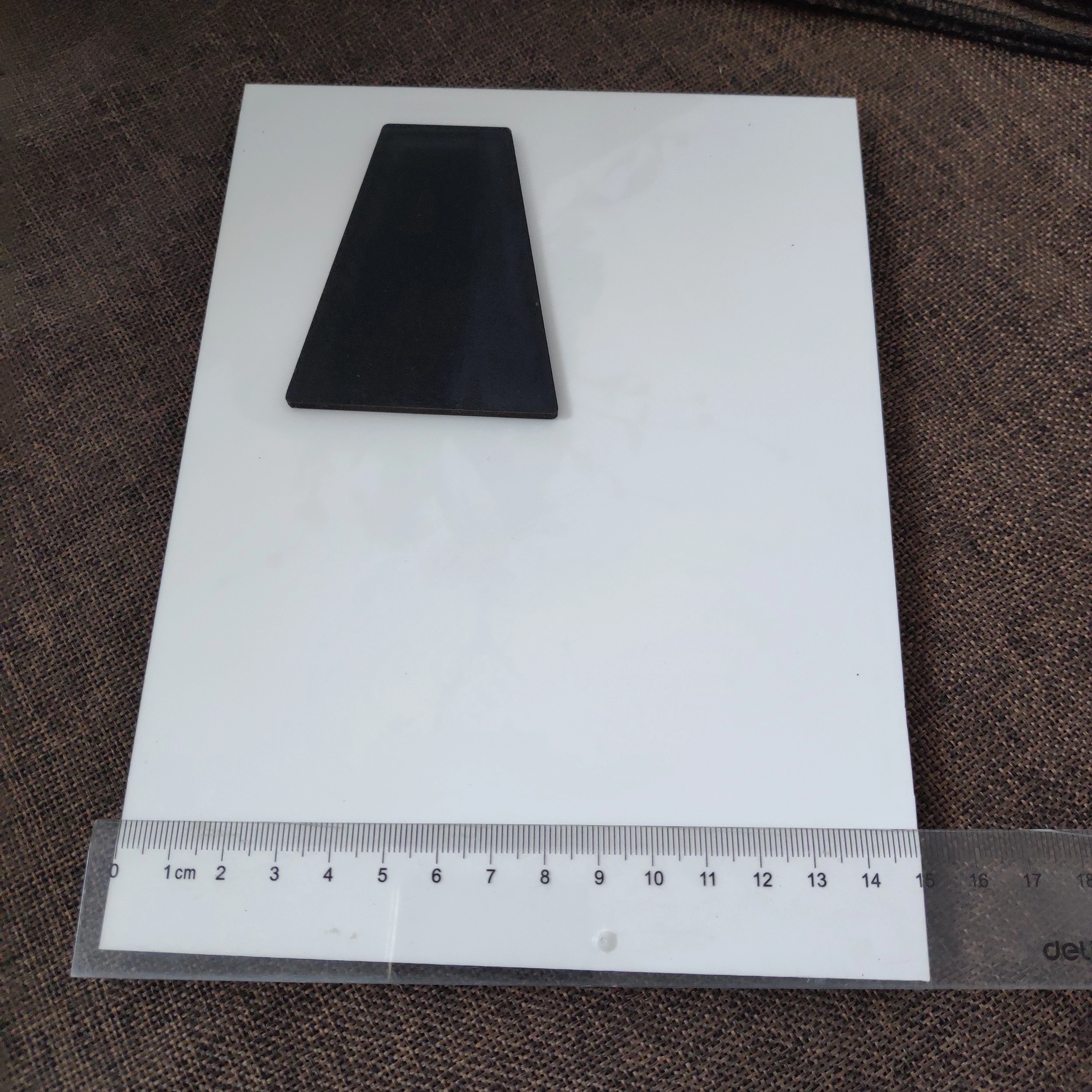 5 шт. белый сублимационный МДФ фото пластина 15x20 см бирка DIY подарочная печать