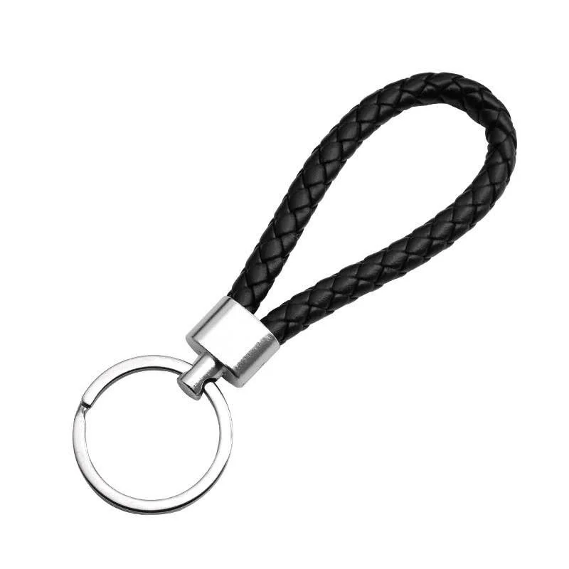 

Motorcycle Hand Woven Leather Lanyard