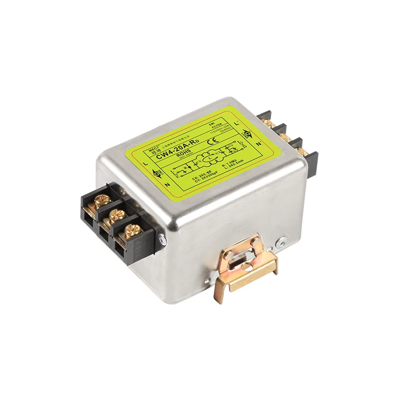 CW4-10A/20A/30A-RD 115V 230V сильная Клеммная колодка для защиты от помех электромагнитных с