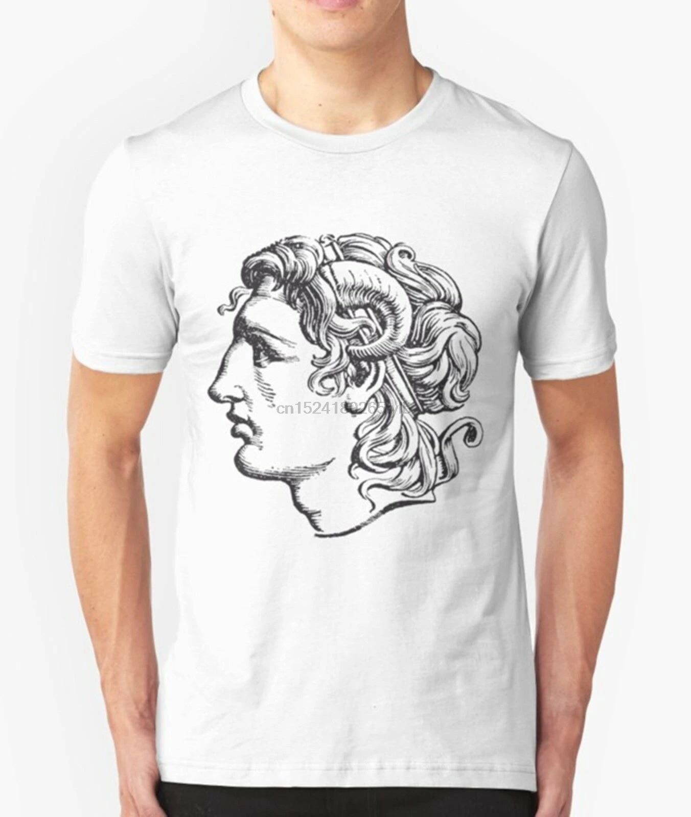 ALEXANDER THE GREAT T SHIRT KING ANCIENT GREECE HISTORY |