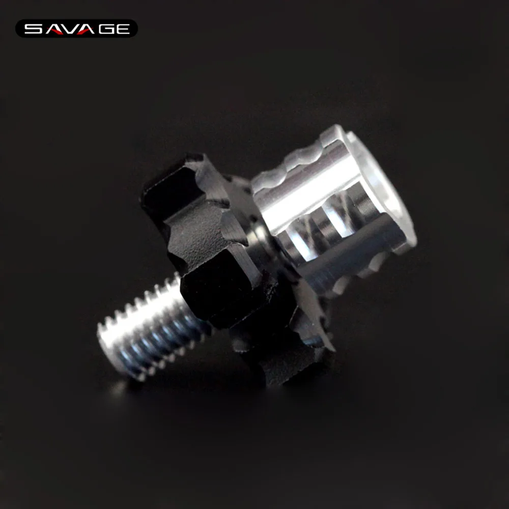 Муфта кабель провода регулятор винт для HONDA VT600C VT750C VT1100C VTX1300 VTR250 XL1000V мотоцикл РЕГУЛИРОВОЧНЫЙ БОЛТ M8 - Цвет: Black