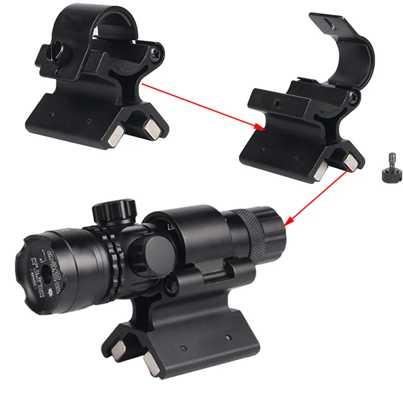 

Strong netic Mount for 30Mm Flashlights Torch Bracket Scope Mount Hunting Accessory