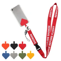universal phone lanyard sports strap neck rope mobile phone strap adjustable anti lost lanyard grip neck chain accessories