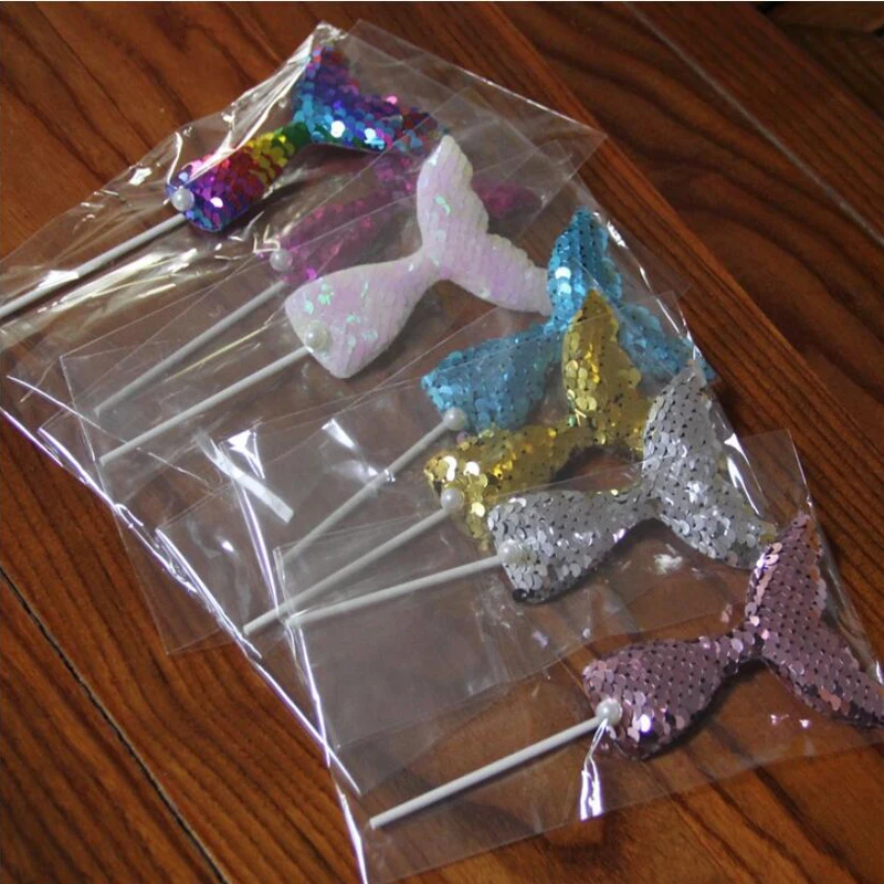 5 шт./лот блестки фигурки для торта русалки дня рождения свадьбы вечеринки