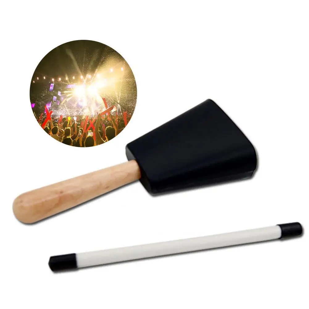 Колокольчик с ручкой для спортивных мероприятий колокольчики перкуссионные