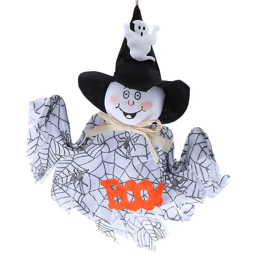 

Halloween Fabric Hanging Ghost Elf Pumpkin Wall Door Decor Hanger