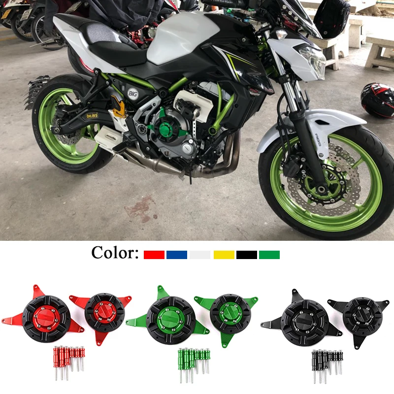 Защитная крышка двигателя для KAWASAKI Z650 Ninja 650 2017 2018 Versys 650|Крышка мотора| |