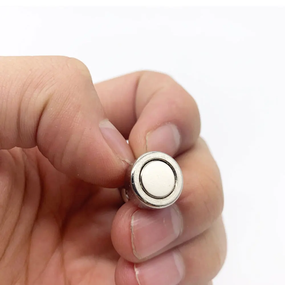 

10pcs Metal Magnetic Durable Magnets Locker Strong Magnets Push Pin Practical Magnet Pin for Home Office School Fridge Kitchen