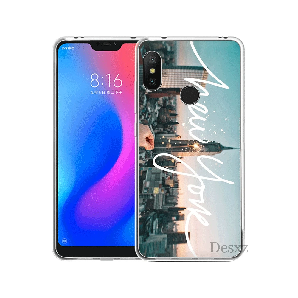 Чехол для мобильного телефона Xiaomi Redmi Note 6 7 Pro 5A 4 4X3 5 Жесткий NYC Нью-Йорк городской
