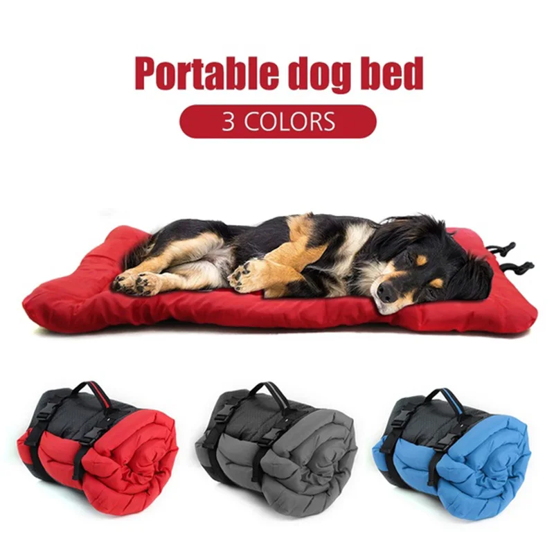 

Waterproof Dog Bed Outdoor Camping Bed Dog And Cat Portable Bed Roll for Pet Travel Hiking Wander For Dog Cat Puppy Cotton Nest