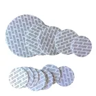 1000 шт. 20 мм-101 мм черной пены Давление чувствительный уплотнение Кепки подкладка виброзащищенной уплотнения лайнера для косметические банки в бутылках Еда горшок