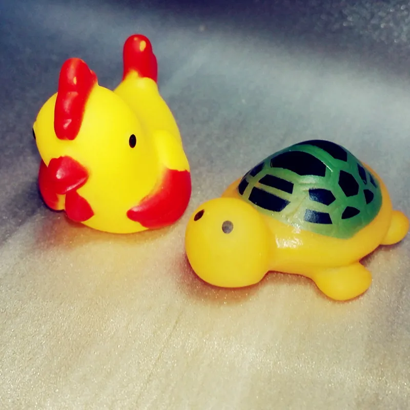 13 шт. игрушка для ванны животные плавательные игрушки воды мини красочные мягкие