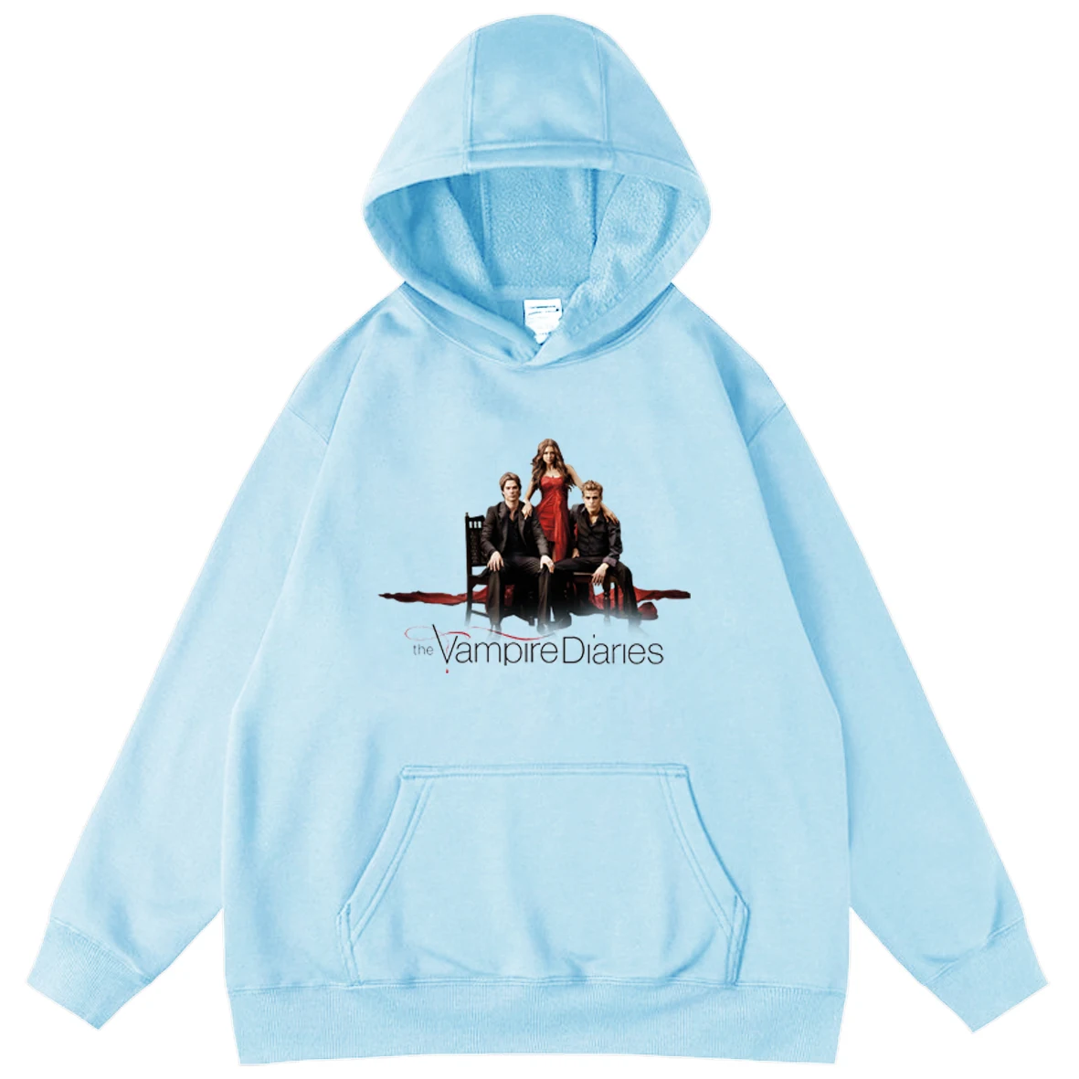 

The Vampire Diaries Fashion Pullover Men Oversized Hoodies Male Sportswear Men's Clothing Outerwear Casual Hooded Sweatshirt