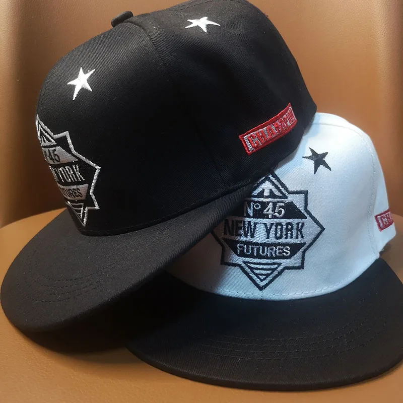 HT335 Нью-Йорк вышитый со звездой Спорт на открытом воздухе повседневная