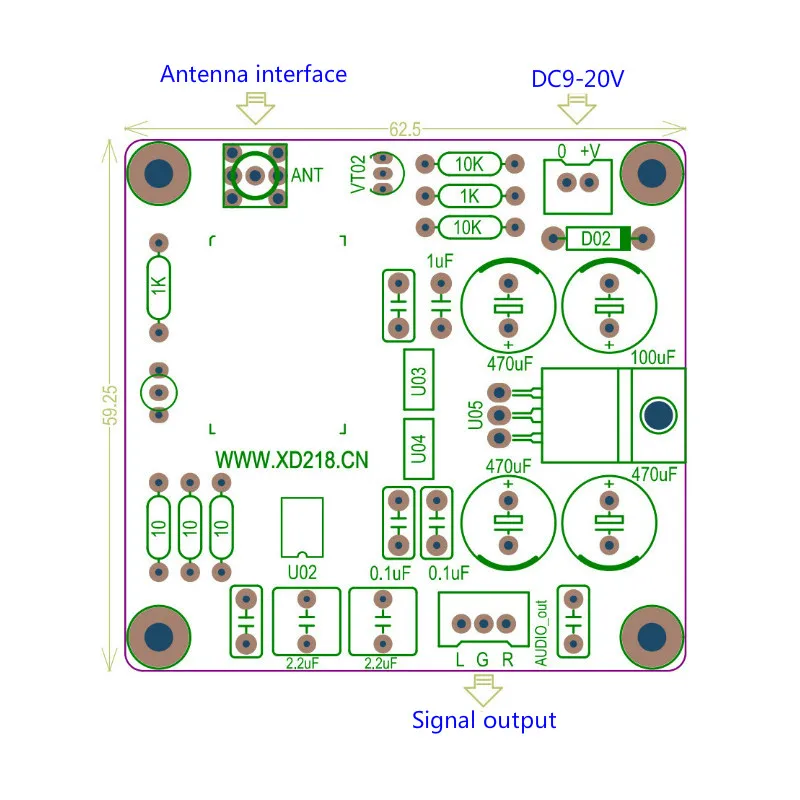 SOTAMIA CSR8675 Bluetooth 5,0 беспроводной приемник плата PCM5102A ies декодер плата DAC APTX HD с антенной для усилителя DIY