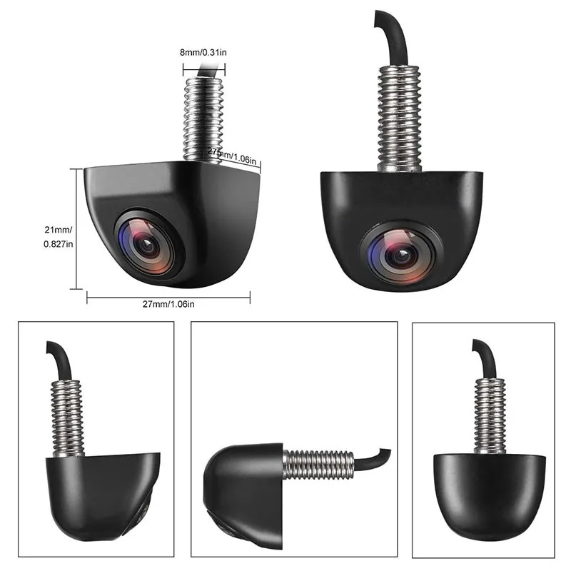 

Rear View Camera hd 1080 Monitor Parking Reverse Camera 170Universal Wide Angle Reverse Parking Camera Waterproof Video Recorde