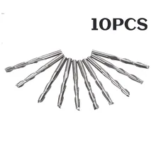10 * фреза шт 2 канавки CNC спиральная Концевая для