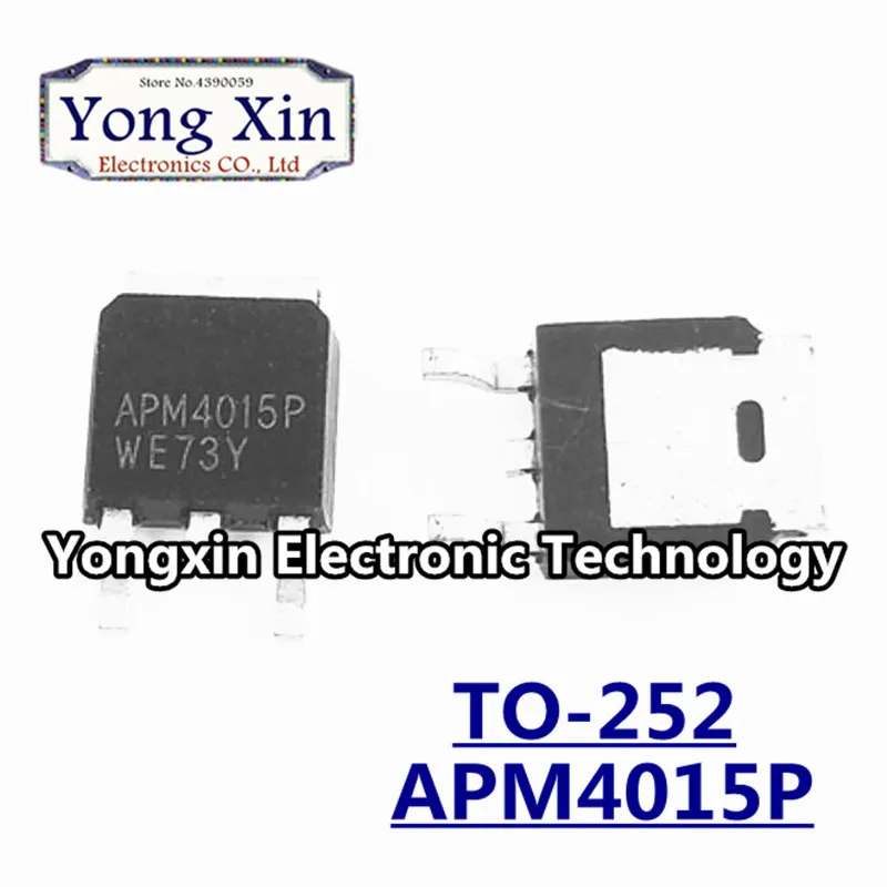 100 шт. APM4015P TO252 APM4015 TO 252 SMD|Соединители| |