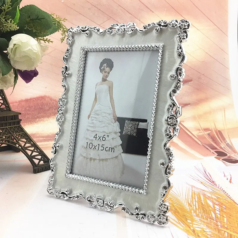 Европейская свадебная фоторамка размером 6 дюймов 7 10 стол из смолы рамка в