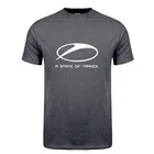 Летняя футболка Armin Van Buuren с надписью State Of Trance, мужские Модные футболки с коротким рукавом, хлопковая Футболка с круглым вырезом для музыкального диджея