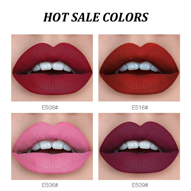 Водонепроницаемый Жидкий блеск для губ металлик матовая губная помада Косметика