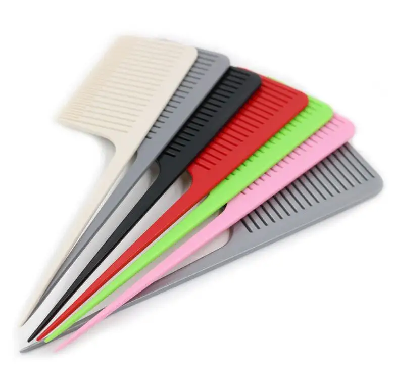 

Lucky-Girls Household Combs, Hair Dyeing Combs, Professional Make-up Tools Plastic Point-tailed Combs High Temperature Resistant