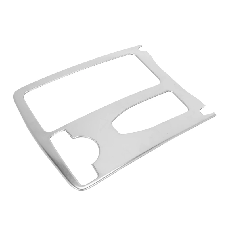 Стайлинг автомобиля интерьер наклейка из нержавеющей стали держатель стакана