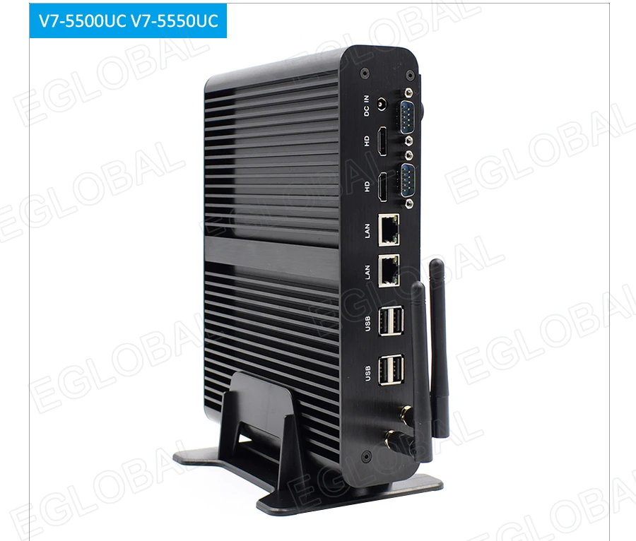 Core I7 4500U 16 Гб ОЗУ 128 ГБ SDD 1 ТБ HDD безвентиляторный Intel Nuc Мини ПК Windows10 поддержка 4K Dual Lan Dual HDMI дисплей 4K 3D игры