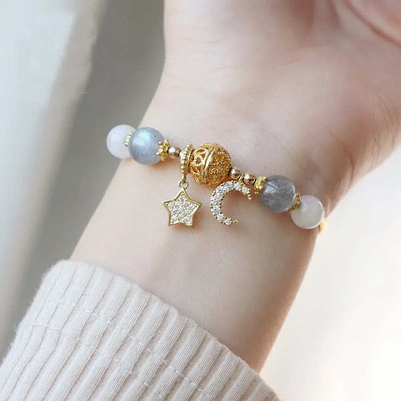 Женские браслеты шармы Kehribar armbanen Voor Vrouwen браслет из клубники с кристаллами