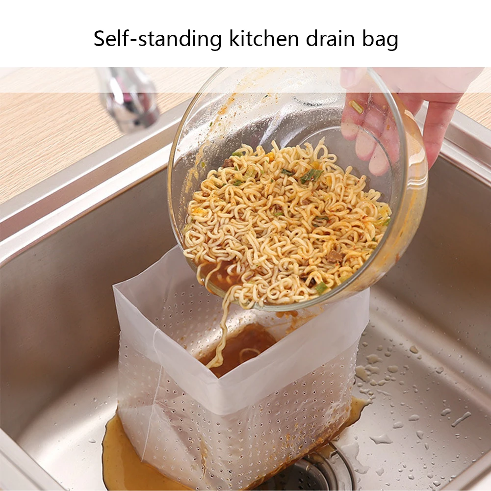 30 шт./лот мусорный мешок для мусора сливной кухонные аксессуары самостоятельная