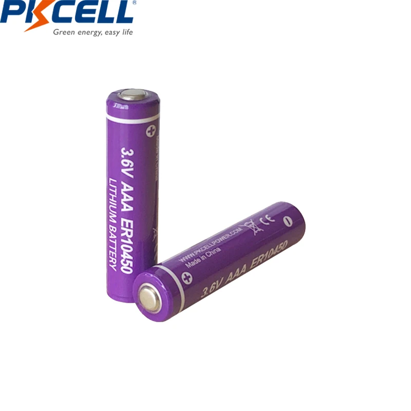 Аккумуляторы PKCELL AAA ER10450 10 шт. 700 мАч 10450 3 6 В | Электроника