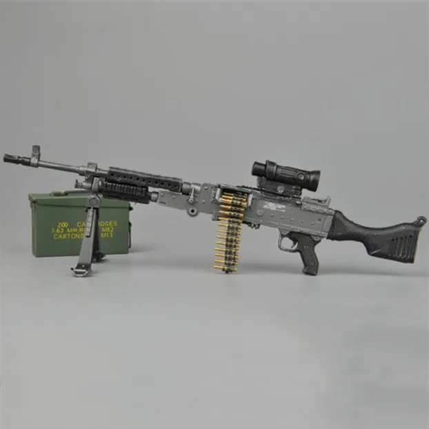 

ZYTOYS ZY16-10 1/6 Scale Soldier Weapon Machine Gun M240 Model Rifle Fit 12" Action Figure Scene Accessories