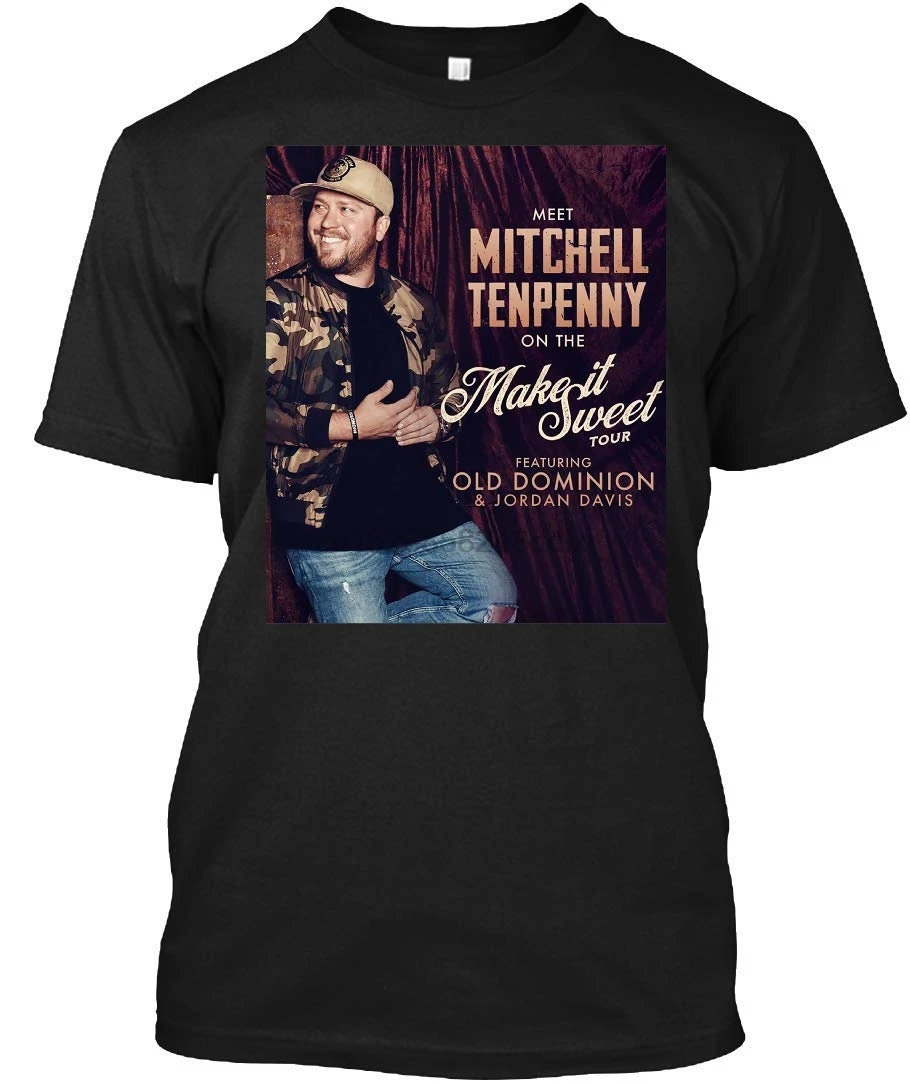 Bangun Mitchell Tenpenny Tour 2019 16 TeeT рубашка| |