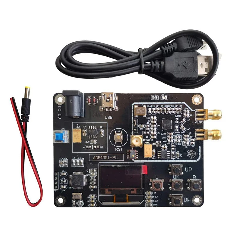 Промо-акция! ADF4351 oled-дисплей макетная плата RF Профессиональный 35M-4 4G Точный