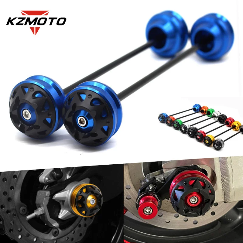 

For SUZUKI GSXR750 GSXR 750 GSXR600 GSX-R600 2006-2010 Motorcycl Aluminum Front Rear Axle Sliders Wheel Protection Accessories
