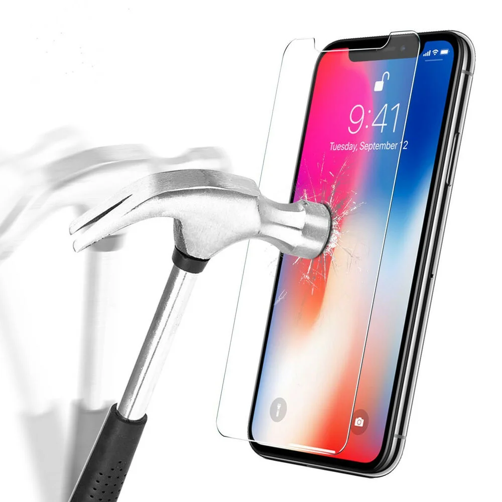 

VITRE FILM PROTECTION ECRAN VERRE TREMPE FOR iPhone 8/7/6/6S/Plus/5/SE/X/XR/XS/MAX