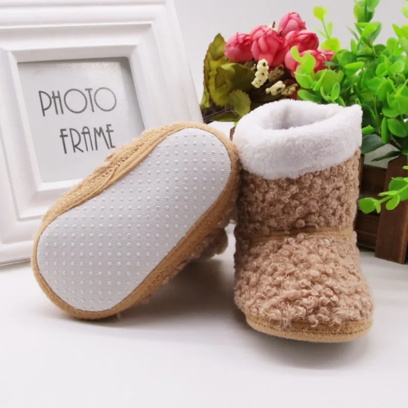 Ботинки для новорожденных девочек Детский обучающий ходьбе сезон зима-осень