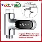 Светодиодный дисплей бытовой водный термометр для душа самогенерирующий Электрический измеритель температуры воды монитор для ухода за ребенком