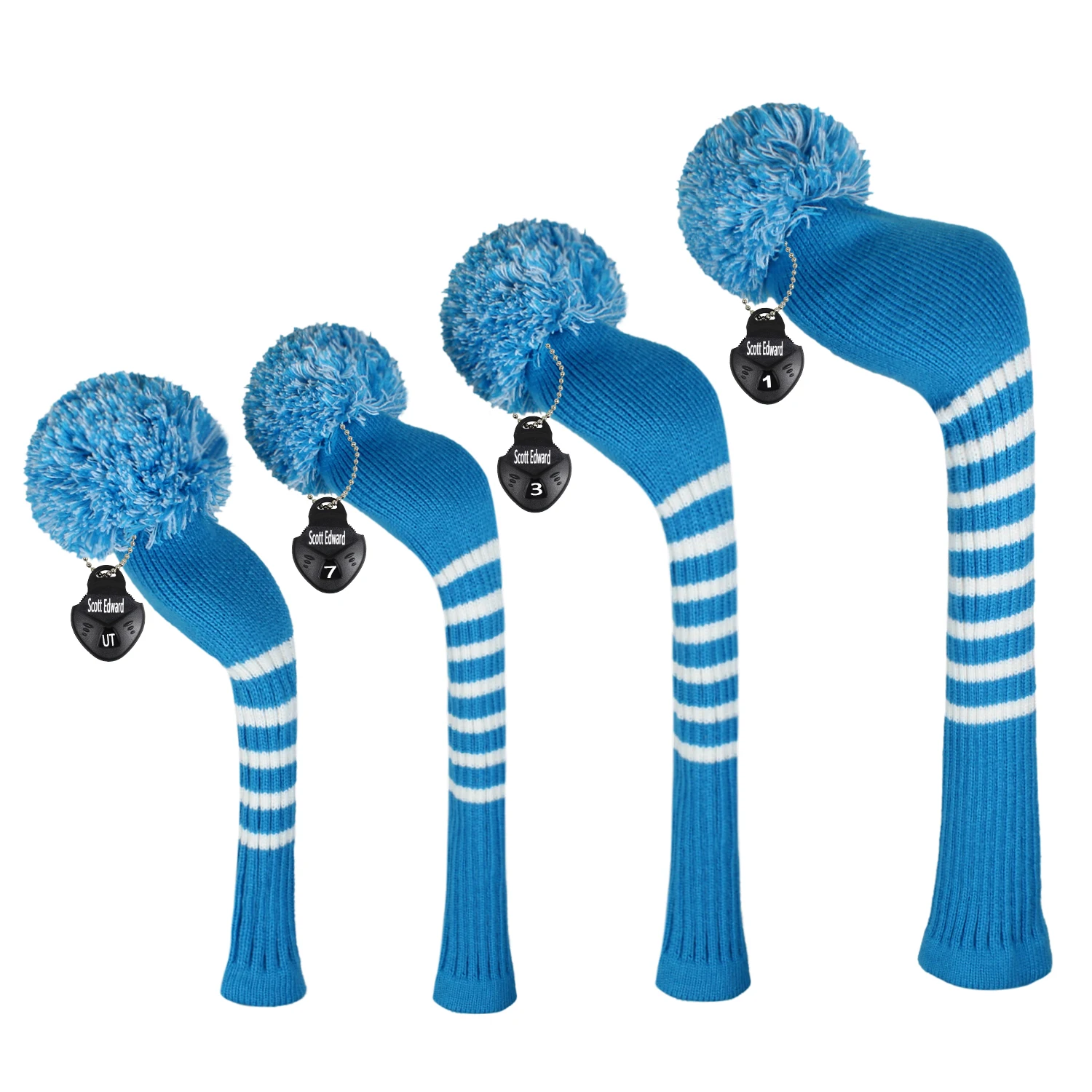 Новинка 2021 года стильные головные уборы для гольфа набор из 4 шт. водителя