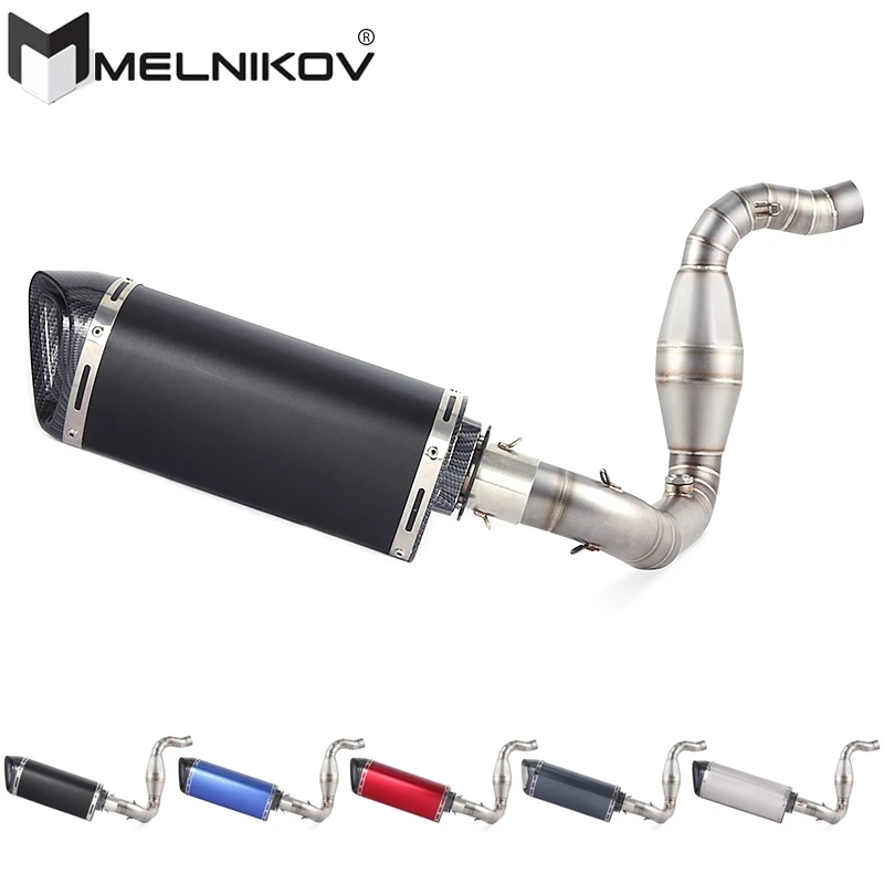 

Motorcycle Full System Exhaust Muffler Escape Middle Contact Pipe Slip On For BMW G310R G310GS G 310R G 310GS Exhaust