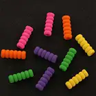 10 шт. в наборе разноцветные мягкие трусы деревянный карандаш Карандаш Чехол 1,5-дюймов записи помощи подставка для ручек вышлите ваш заказ прямо к этому поставщику для детей студентов