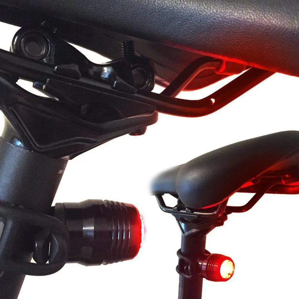 Outdoor Cycling Lights USB Rechargeable Headlight Taillight Bike Light Set + Smart Bicycle Phone Mount Accessories | Спорт и