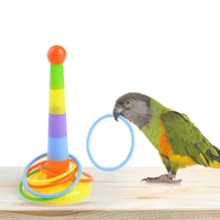 bird toy funny mini colorful ferrule toy for parrot training interactive parrot educational toys bird supplies random color