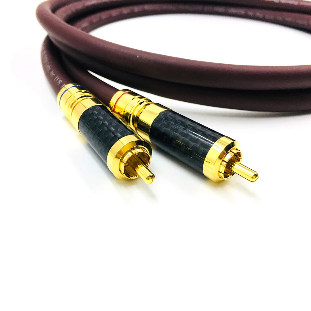 Thouliess пара HIFI 2RCA штекер к 2 XLR Женский кабель RCA соединение аудиокабель