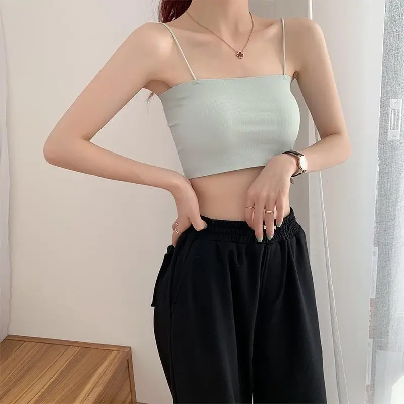 Женский топ-труба невидимый бюстгальтер сексуальный Топ без бретелек нижнее