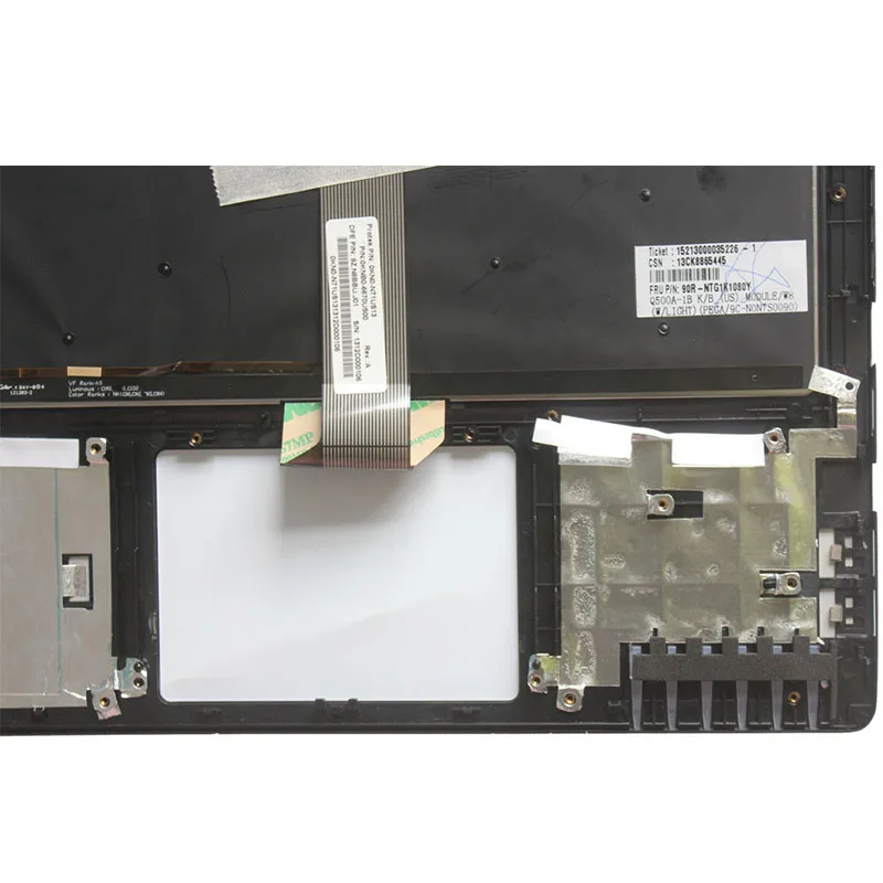 

US NEW Laptop Keyboard for ASUS Q500 Q500A English keyboard With Backlit Palmrest Upper Cover