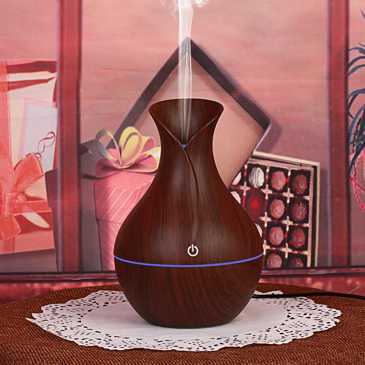 

Christmas Discount New USB Aroma Vase Air Humidifier 130ml, Scent Oil Diffuser Room Purifier For Good Smell