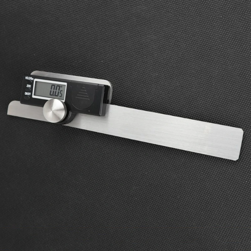 

Stainlees Steel Digital Display Fastening Protractor Meter 0-180 Degree Electronic Protractor Angle finder Measuring Tool