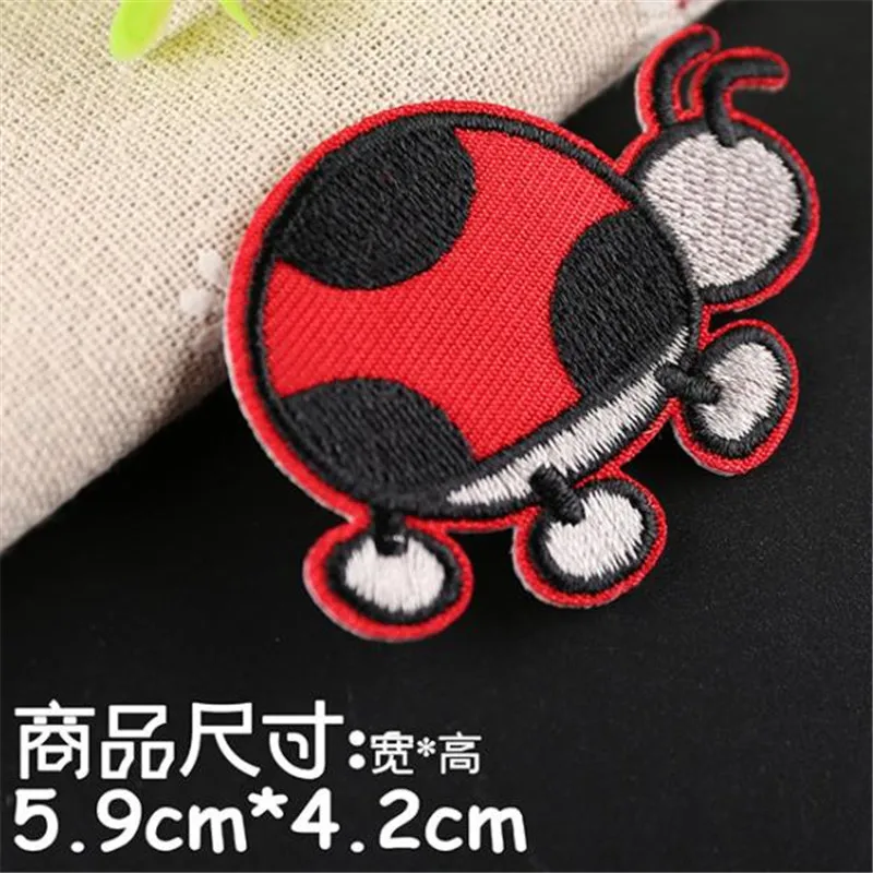 Iron on patches applique for clothing accessories embroidery patch insect Diy women baby boy clothes stickers parches para ropa | Дом и сад